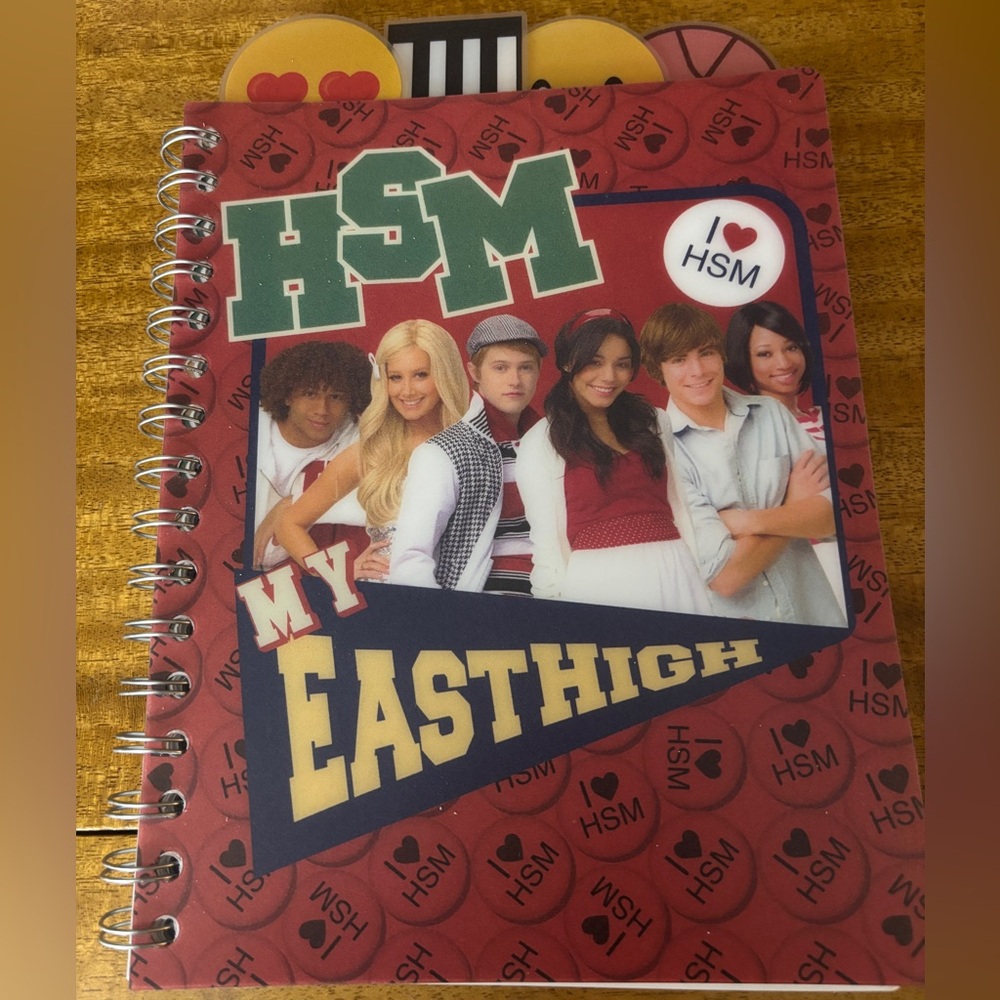 Disney Channel High School Musical Tabbed Notebook